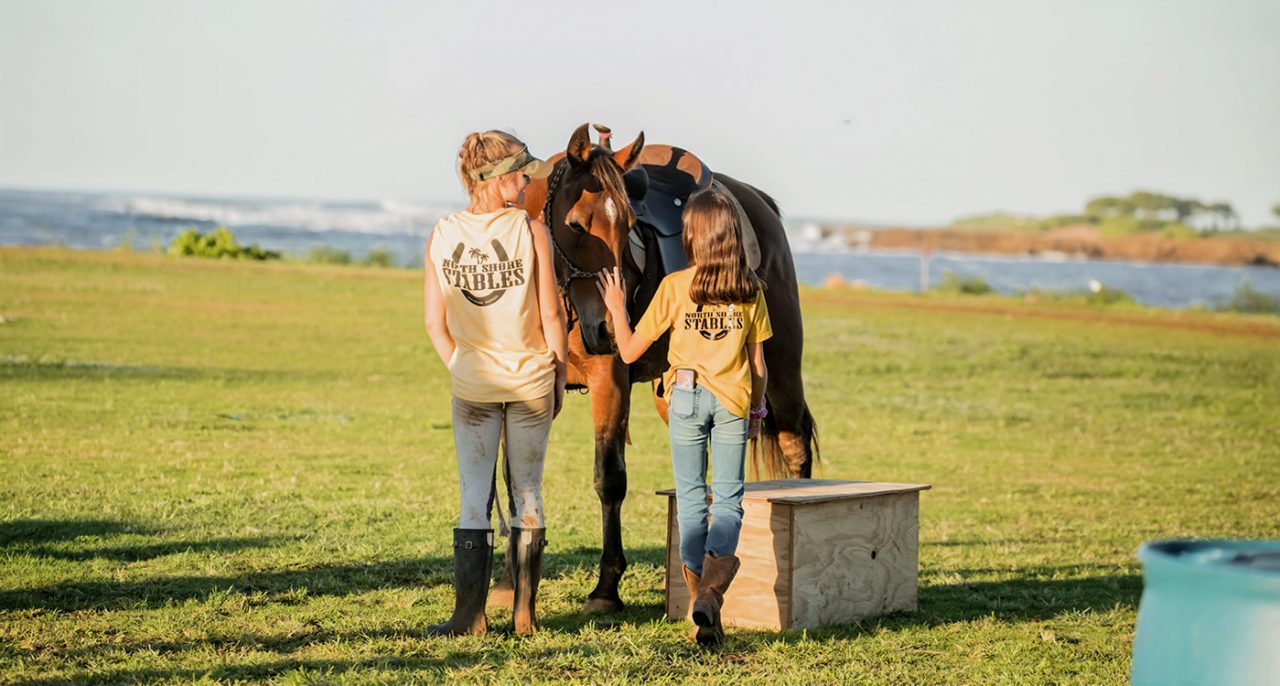 Horseback Riding The Point at Haleiwa